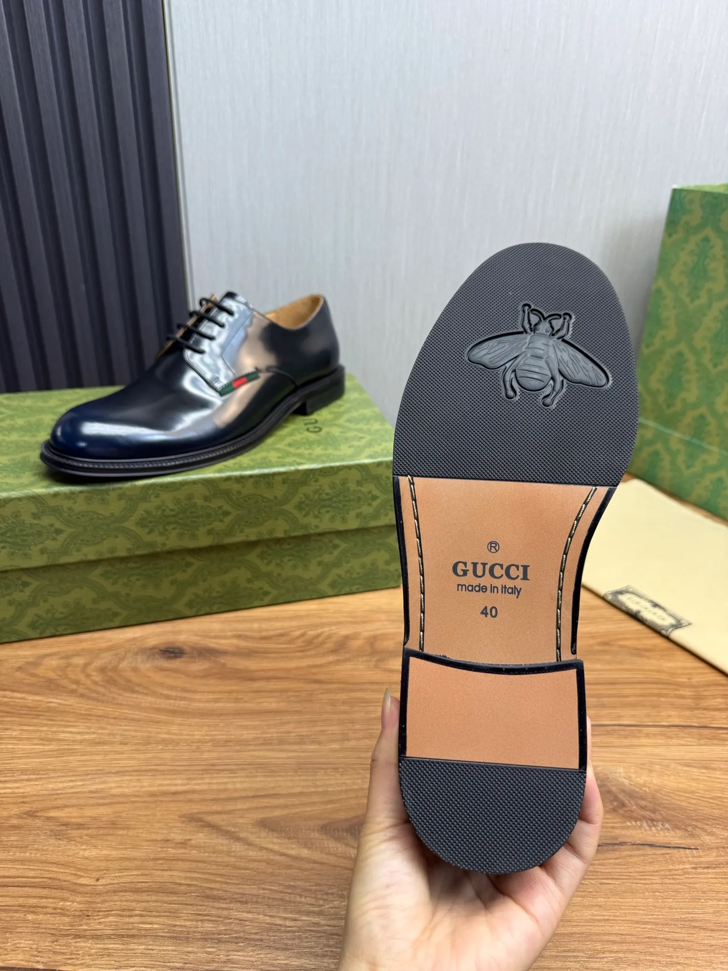 Factory price 520💰 ＧＵＣＩＩ Men's business casual leather shoes, luxurious and noble👞All imported original brand leather, just to create a more comfortable wearing experience, upper: original cowhide ➕Imported full cow lining, original outsole ✔️36-45 (45 non-returnable)
